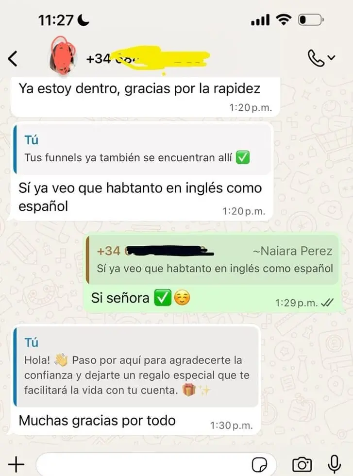 Testimonio cliente GHL Miembros